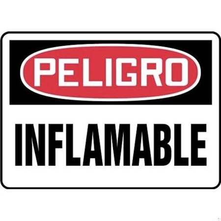 Accuform OSHA DANGER Safety Sign FLAMMABLE SHMCHL231XV SHMCHL231XV